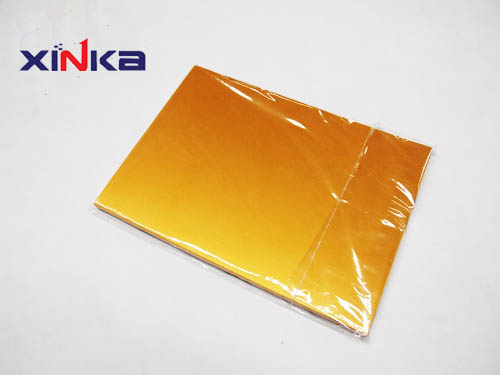 Inkjet printing PVC sheet gold